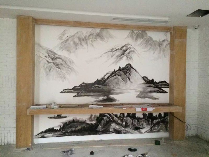 校園繪畫(huà)，室內(nèi)裝飾畫(huà)